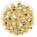 Glorex Dekoperlen 75 g 6mm goldfarben