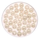 Glorex Dekoperlen 75 g 6mm Perlweiss