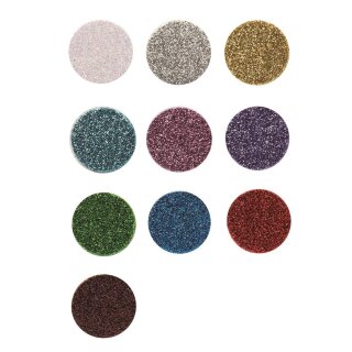 Glorex Moosgummi Glitter sortiert 5St
