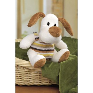 Glorex Kuscheltier Hund Roxy 19cm