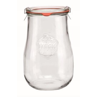 Glorex Tulpen-Randglas mit Glasdeckel