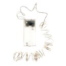 Glorex Lichterkette 20tlg warmweiss mit Timer
