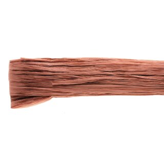 Glorex Edelbast  glänzend 20m  mittelbraun