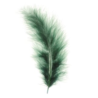 Glorex Marabu-Federn ca. 2g/15 Stk. dunkelgrün