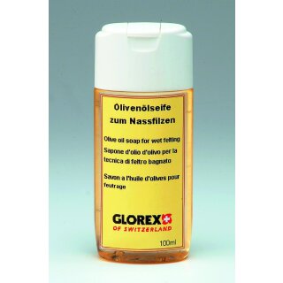Glorex Olivenseife zum Nassfilzen (flüssig) 100ml