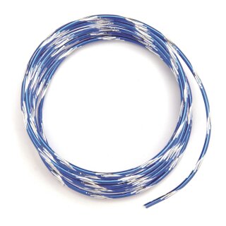 Alu-Draht bicolor 2mmx 2m Blau
