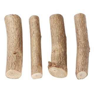 Holz-Stämmchen  7cm lang, 8St