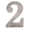 Glorex Metall Zahlen und Buchstaben verzinkt 2