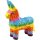 Piñata Bausatz, Größe 39x13x55 cm, kräftige Farben,