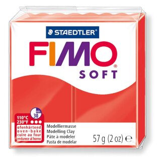 Fimo Soft indischrot 24