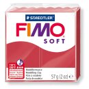Fimo Soft kirschrot 26