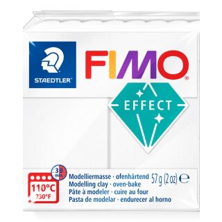 Fimo effect 57g Transparentfarben, transparent