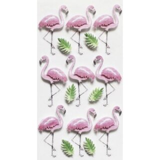 Art-Work Sticker Flamingo