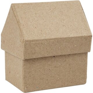 Kartonbox/ Pappbox in From eines Hauses,6x8,5x10,5cm