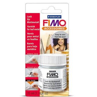 Fimo air Lack, Lack für Blattmetall 35ml
