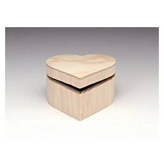 Herz-Box Holz 12,5x12x7,5cm FSC
