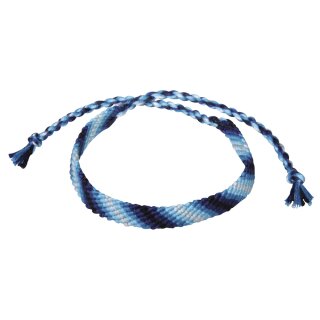 Baumwoll- Garn "Stitch & Knot", echtblau, 5 Farben je 10m, 50m