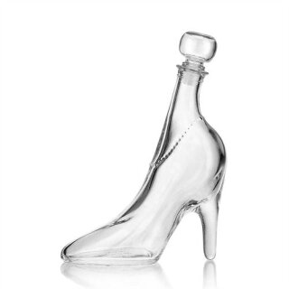 Flasche in Form eines Damenschuh 350ml, 210mm