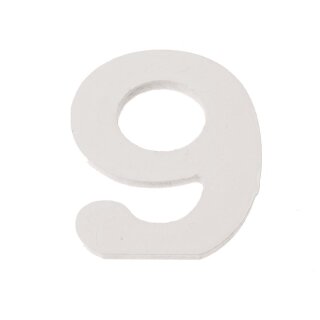 Glorex Buchstaben & Zeichen ca.5,5cm, Holz, weiss