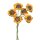 Sonnenblumen 6 Stk 1,5cm