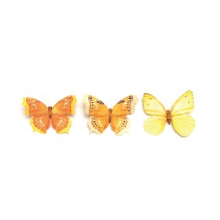 Schmetterling 11cm aus Papier, Kunststoff je Stück