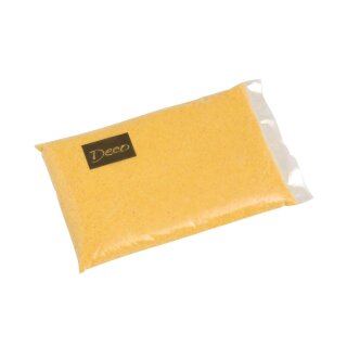 Deko-Sand 1kg Gelb