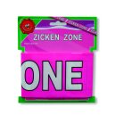 Party-Tape Zicken Zone, 6 Meter
