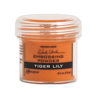 Tiger Lily, kräftiges orange